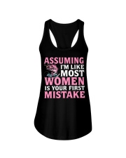 Assuming - I'm Like Most Women Is Your First Mistake - Fishing Gifts Ladies Flowy Tank tile