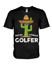 Nacho Average Golfer - Love Golf V-Neck T-Shirt tile