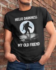 Hello Darkness My Old Friend - Love Fishing Classic T-Shirt apparel-classic-tshirt-lifestyle-26