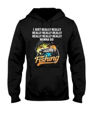 I Really Really Really Wanna Go Fishing - Love Fishing Hooded Sweatshirt tile
