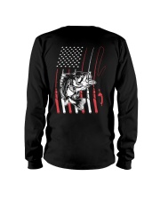 Bass Fishing Flag - Love Fishing Long Sleeve Tee tile