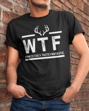 Whitetails Taste Fantastic - Love Hunting Classic T-Shirt apparel-classic-tshirt-lifestyle-26