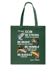 To My Son - Fishing Gifts Tote Bag tile