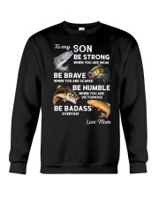 To My Son - Fishing Gifts Crewneck Sweatshirt tile