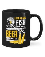I Rescue Fish From Water And Beer From Bottle - Love Fishing Mugs tile