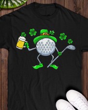 St Patricks Day Golf - Love Golf Classic T-Shirt apparel-classic-tshirt-lifestyle-front-160