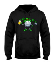 St Patricks Day Golf - Love Golf Hooded Sweatshirt tile