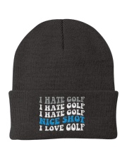 I Hate Golf - Nice Shot - I Love Golf - Golf Gifts Knit Beanie tile