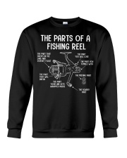 The Parts Of A Fishing Reel - Fishing Gifts Crewneck Sweatshirt tile