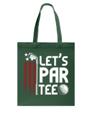Let's Par Tee - Golf Gifts Tote Bag tile