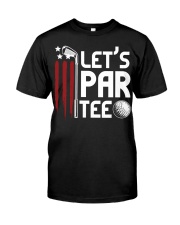 Let's Par Tee - Golf Gifts Classic T-Shirt front