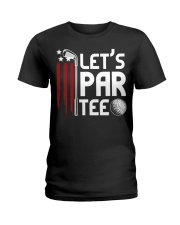 Let's Par Tee - Golf Gifts Ladies T-Shirt tile