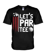 Let's Par Tee - Golf Gifts V-Neck T-Shirt tile