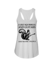 I Like Squirrels And Guitars And May Be 3 People - Love Squirrel Ladies Flowy Tank tile