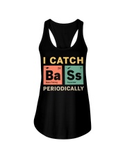 I Catch Bass Periodically - Love Fishing Ladies Flowy Tank tile
