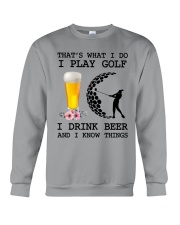 That's What I Do I Play Golf - Golf Lover Crewneck Sweatshirt tile