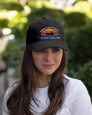 Sorry Can't Talk - I'm On My Other Line - Fishing Gifts Embroidered Hat garment-embroidery-hat-lifestyle-07