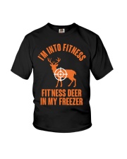 Into Fitness- Fit'ness Deer In My Frreezer - Love Hunting Youth T-Shirt tile
