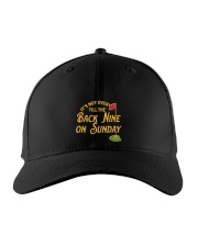 It's Not Over Till The Back Nine On Sunday - Love Golf Embroidered Hat tile