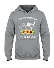 I Have A Retirement Plan - I Plan To Golf Hooded Sweatshirt tile