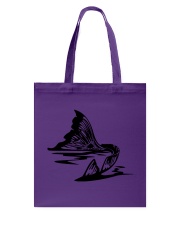 Red Fish Fin - Love Fishing Tote Bag tile