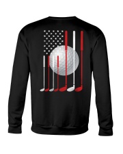 American Flag Golf - Golf Lover Crewneck Sweatshirt tile