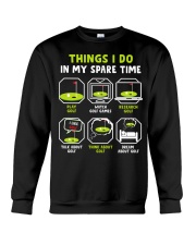 Things I Do In My Spare Time - Love Golf Crewneck Sweatshirt tile