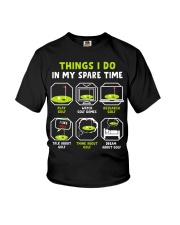 Things I Do In My Spare Time - Love Golf Youth T-Shirt tile