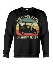 This Is How A Cool Grandpa Roll - Love Golf Crewneck Sweatshirt tile