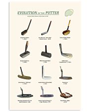 Evolution Of The Putter - Golf Lover Vertical Poster tile