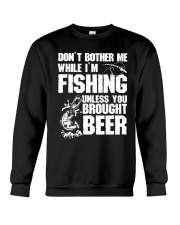 Don't Bother Me While I'm Fishing Unless Crewneck Sweatshirt tile