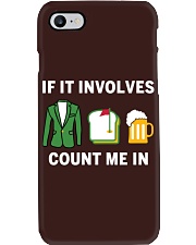 If It Involves Count Me In - Love Golf Phone Case tile