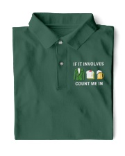 If It Involves Count Me In - Love Golf Classic Polo front