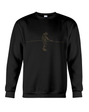 Men Golf Continuous Line Drawing - Love Golf Crewneck Sweatshirt tile