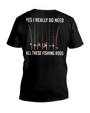 Yes I Really Do Need All These Fishing Rods - Love Fishing V-Neck T-Shirt tile