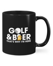 Golf And Beer That's Why I'm Here - Golf Gifts Mugs tile