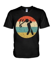 Golfer Icon - Love Golf V-Neck T-Shirt tile