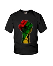 Africa Fist Black History Youth T-Shirt tile