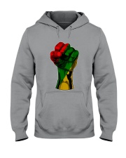 Africa Fist Black History Hooded Sweatshirt tile