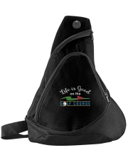 Life Is Good On The Golf Course - Golf Gifts Sling Pack tile