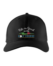 Life Is Good On The Golf Course - Golf Gifts Embroidered Hat front