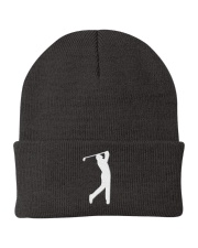 Golfer Man - Golf Gifts Knit Beanie tile