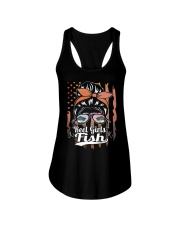 Reel Girls Fish - Love Fishing Ladies Flowy Tank tile