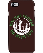 May The Course Be With You - Love Golf Phone Case tile