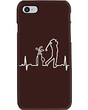 Golfer Heartbeat - Love Golf Phone Case tile