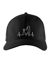 Golfer Heartbeat - Love Golf Embroidered Hat front