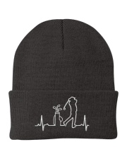 Golfer Heartbeat - Love Golf Knit Beanie tile