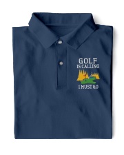 Golf Is Calling And I Must Go - Golf Lover Classic Polo front