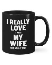 I Really Love It When My Wife Let Me Plays Golf - Love Golf Mugs tile