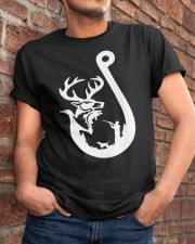 Deer Duck Fish - Love Hunting Fishing Classic T-Shirt apparel-classic-tshirt-lifestyle-26